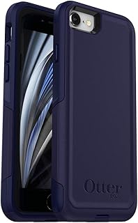 OtterBox iPhone SE 3rd & 2nd Gen, iPhone 8 & iPhone 7 (not Compatible with Plus Sized Models) Commuter Series Case - Indigo Way, Slim & Tough, Pocket-Friendly, with Port Protection